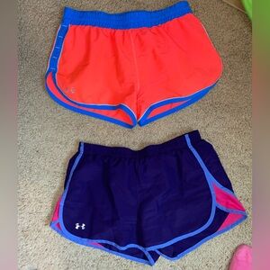 2 pairs Under Armour Shorts